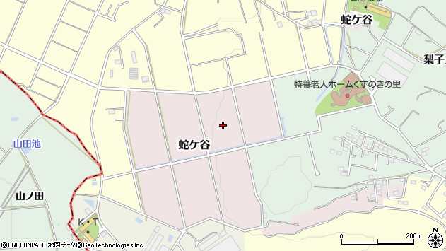 〒470-2307 愛知県知多郡武豊町蛇ケ谷の地図