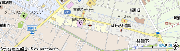 静岡県藤枝市益津周辺の地図