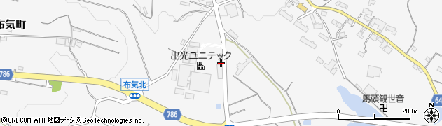 三重県亀山市布気町1059周辺の地図