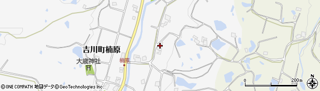 兵庫県三木市吉川町楠原985周辺の地図