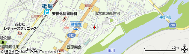 兵庫県姫路市砥堀127周辺の地図