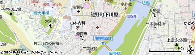 兵庫県たつの市龍野町下川原68周辺の地図
