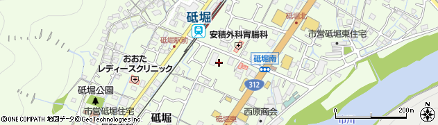 兵庫県姫路市砥堀81周辺の地図