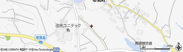 三重県亀山市布気町612周辺の地図