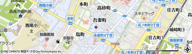 三浦事務所周辺の地図