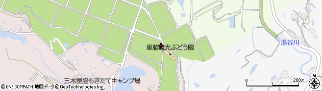 兵庫県三木市口吉川町里脇788周辺の地図