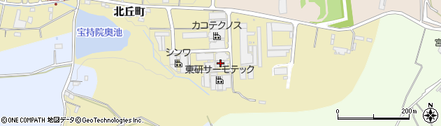 有限会社蓬莱製作所周辺の地図
