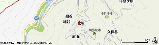京都府宇治田原町（綴喜郡）高尾周辺の地図