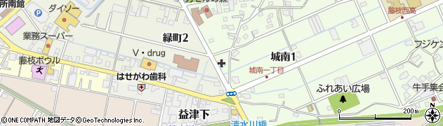 富士葬祭藤枝城南周辺の地図