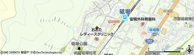 兵庫県姫路市砥堀414周辺の地図