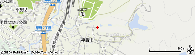 平野ふれあい公園周辺の地図