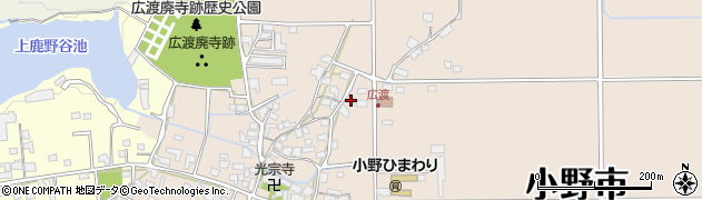 兵庫県小野市広渡町158周辺の地図