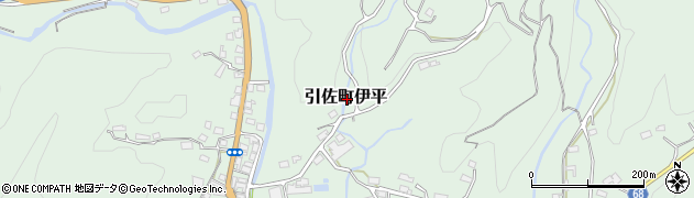 静岡県浜松市浜名区引佐町伊平周辺の地図