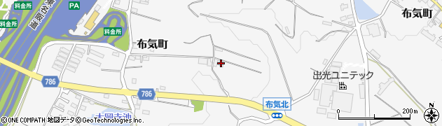 三重県亀山市布気町973周辺の地図