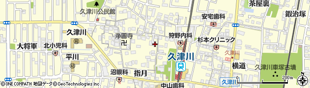 京都府城陽市平川指月112周辺の地図