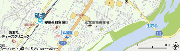 兵庫県姫路市砥堀142周辺の地図