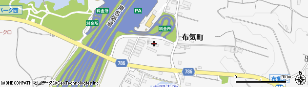三重県亀山市布気町968-1周辺の地図