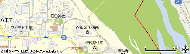 京都府八幡市上津屋（宮前川端）周辺の地図