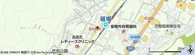兵庫県姫路市砥堀75周辺の地図