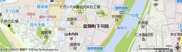 兵庫県たつの市龍野町下川原14周辺の地図