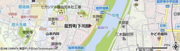 兵庫県たつの市龍野町水神町234周辺の地図