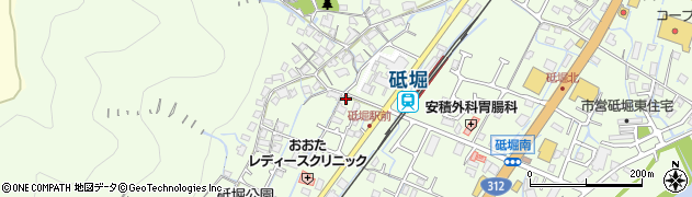 兵庫県姫路市砥堀61周辺の地図