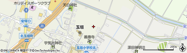 三重県鈴鹿市北玉垣町周辺の地図