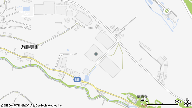 〒675-1311 兵庫県小野市万勝寺町の地図