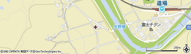 兵庫県神戸市北区道場町生野289周辺の地図
