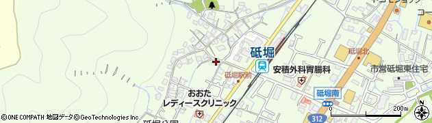 兵庫県姫路市砥堀415周辺の地図