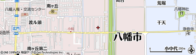 京なん介護タクシー周辺の地図
