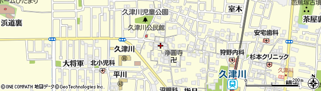 京都府城陽市平川指月139周辺の地図