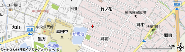 愛知県額田郡幸田町横落郷前177周辺の地図