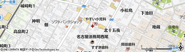 西尾衛生株式会社周辺の地図