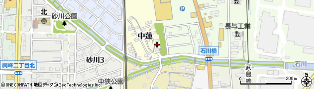 愛知県知多郡武豊町中蓮118周辺の地図