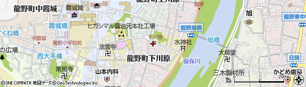 兵庫県たつの市龍野町下川原31周辺の地図