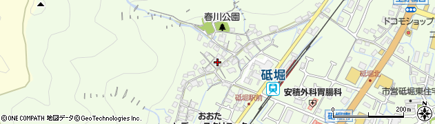 兵庫県姫路市砥堀569周辺の地図
