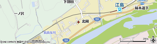 愛知県豊川市東上町（北岡）周辺の地図