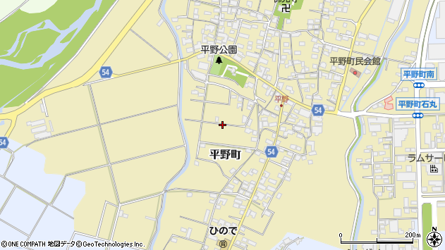 〒513-0835 三重県鈴鹿市平野町の地図