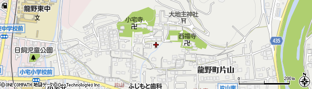 片山小宅台公民館周辺の地図