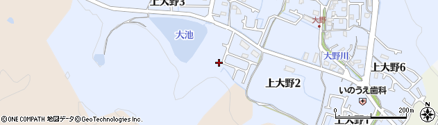 上大野西公園周辺の地図