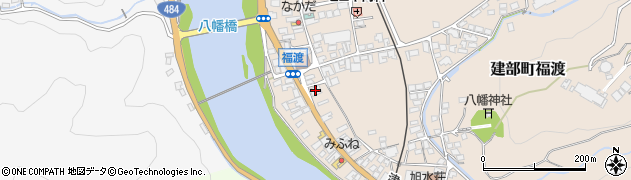 中国銀行福渡支店 ＡＴＭ周辺の地図