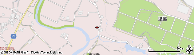 兵庫県三木市口吉川町里脇161周辺の地図
