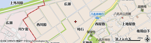 愛知県新城市八名井（東畑）周辺の地図