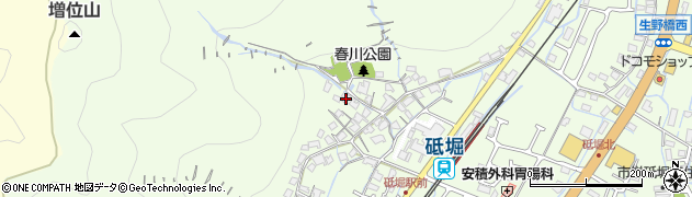 兵庫県姫路市砥堀574周辺の地図