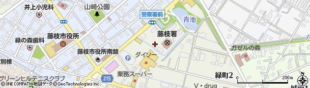 静岡県警察本部　志太・榛原地区少年サポートセンター周辺の地図