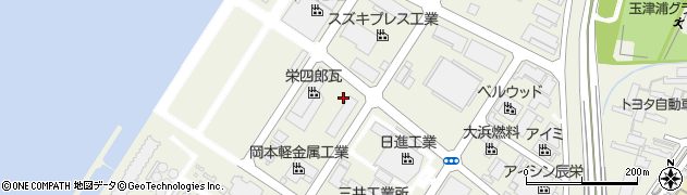 愛知県碧南市港本町周辺の地図