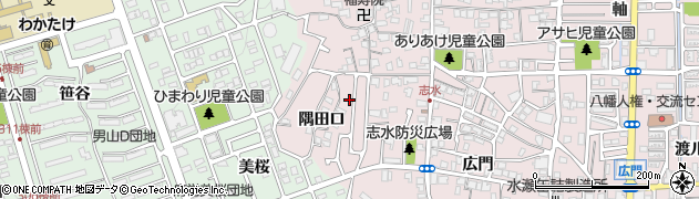 京都府八幡市八幡隅田口84周辺の地図