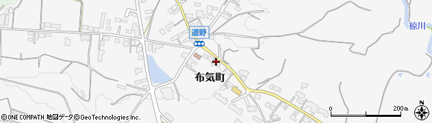 三重県亀山市布気町636周辺の地図