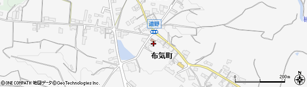 三重県亀山市布気町645-1周辺の地図